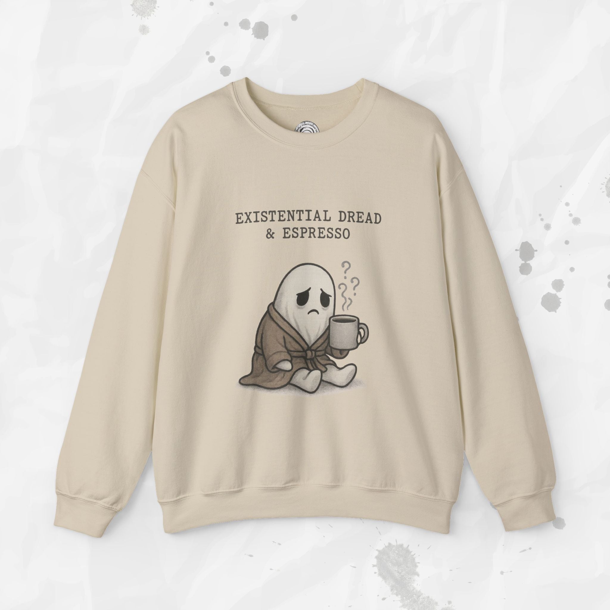 Existential Dread & Espresso - Crewneck Sweatshirt