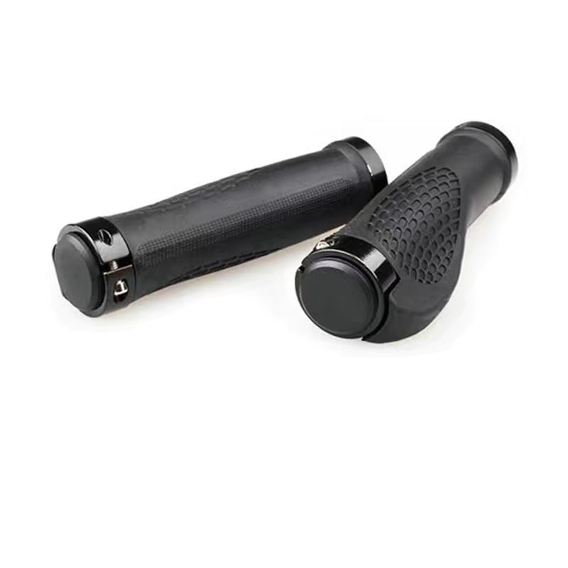 Anti-Slip Mountain Bike Handlebar Grips with Aluminum Alloy Locks