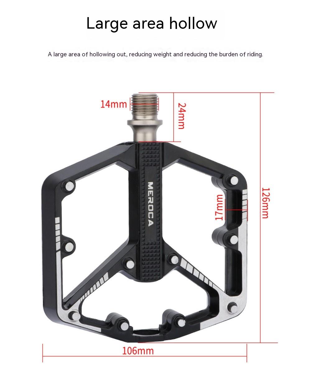 Aluminum Alloy Non-Slip Bike Pedals - Lightweight Cycling Platform