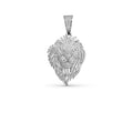Moissanite Lion Head Iced Pendant 925 Sterling Silver Hip Hop Men Jewelry