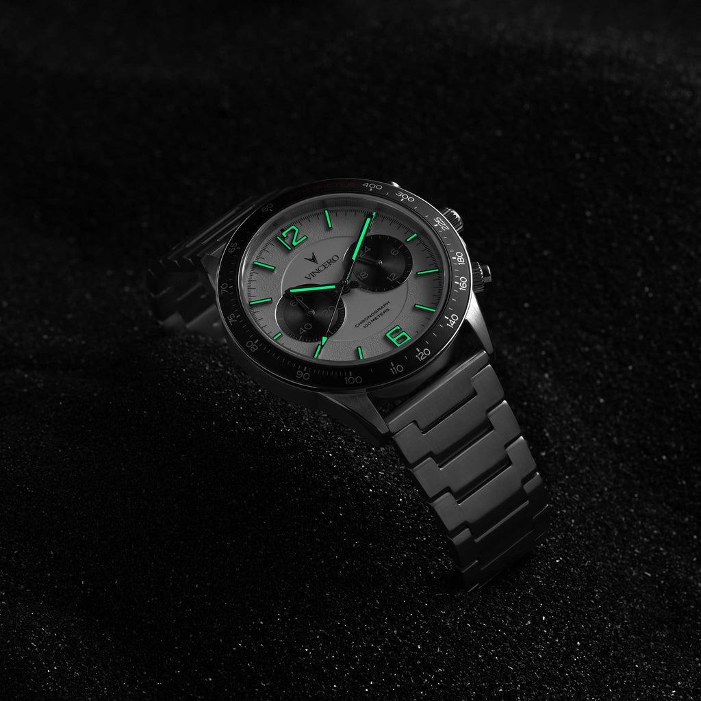 The Apex Panda Watch - 42mm Chronograph Wristwatch