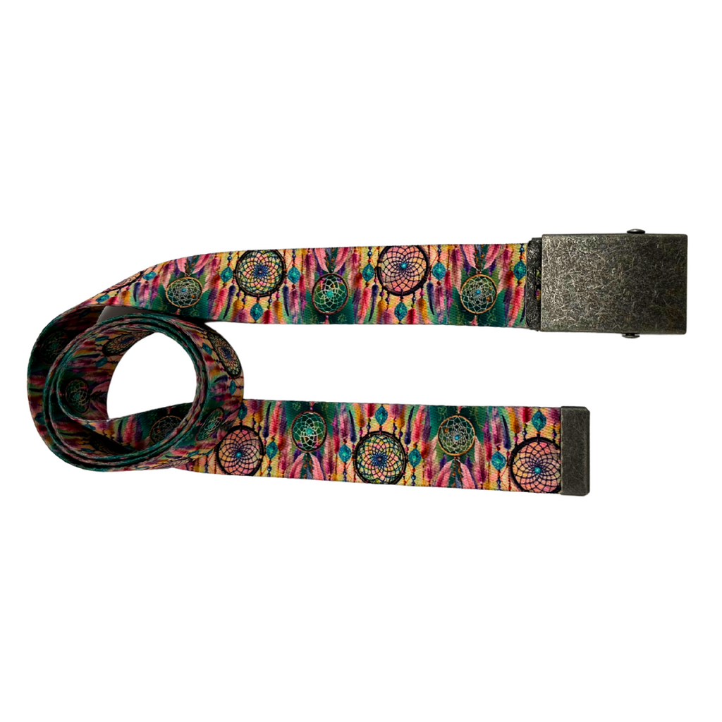 Dream Catcher Belt - Small to Plus Size - Multiple Buckle Options