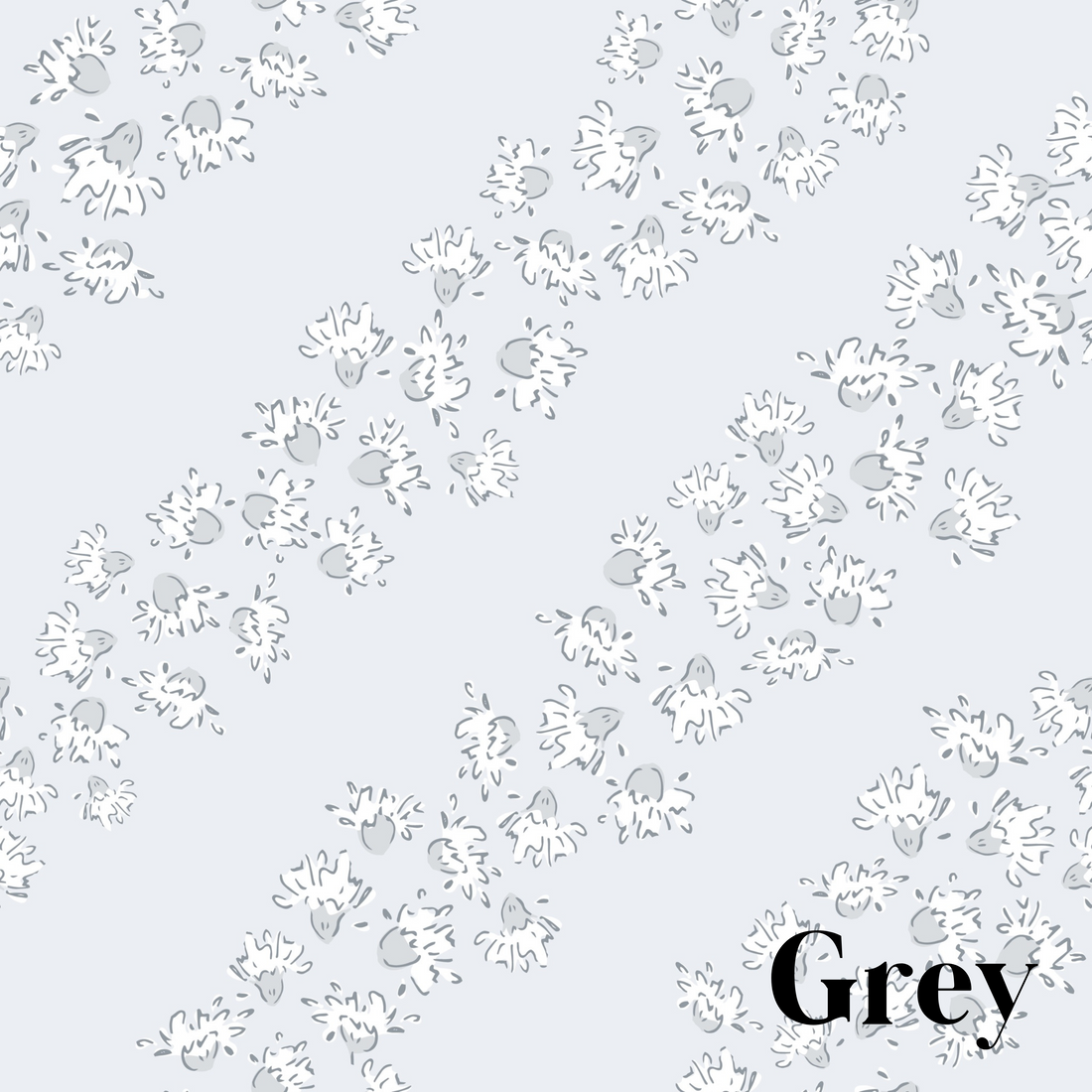 Winnie Floral Wallpaper in Blush-Pink and White