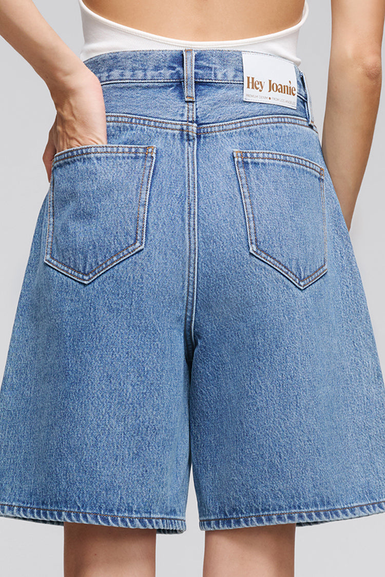 Freeway of Love Mid-Rise Bermuda Shorts