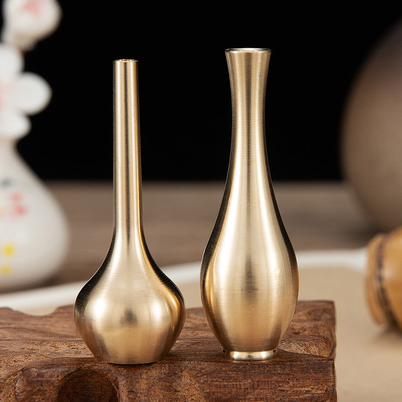 Pure Copper Mini Vase Ornament Copper Decorative