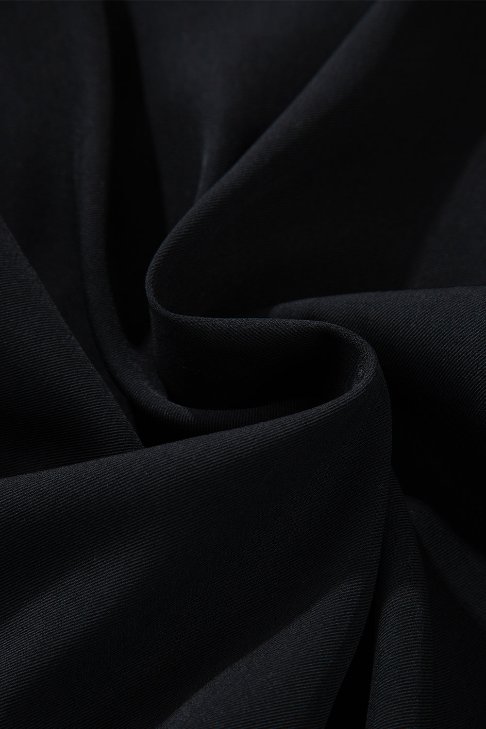 Dusk Blue Collar Tab Sleeve Zip Up Flap Detail Jacket