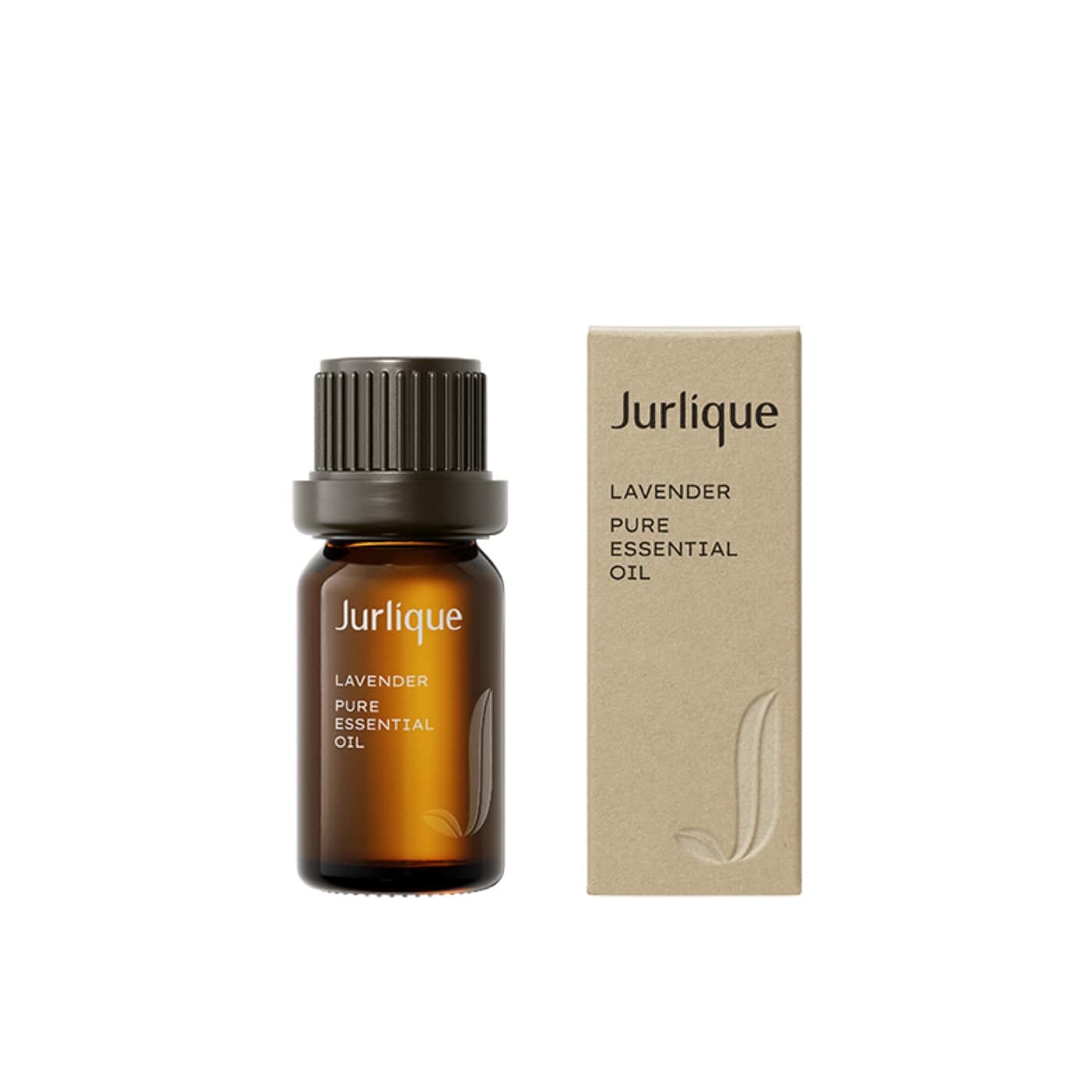 Bottle of Jurlique Lavender Pure Essential Oil 0.33 OZ for aromatherapy and nursery use.