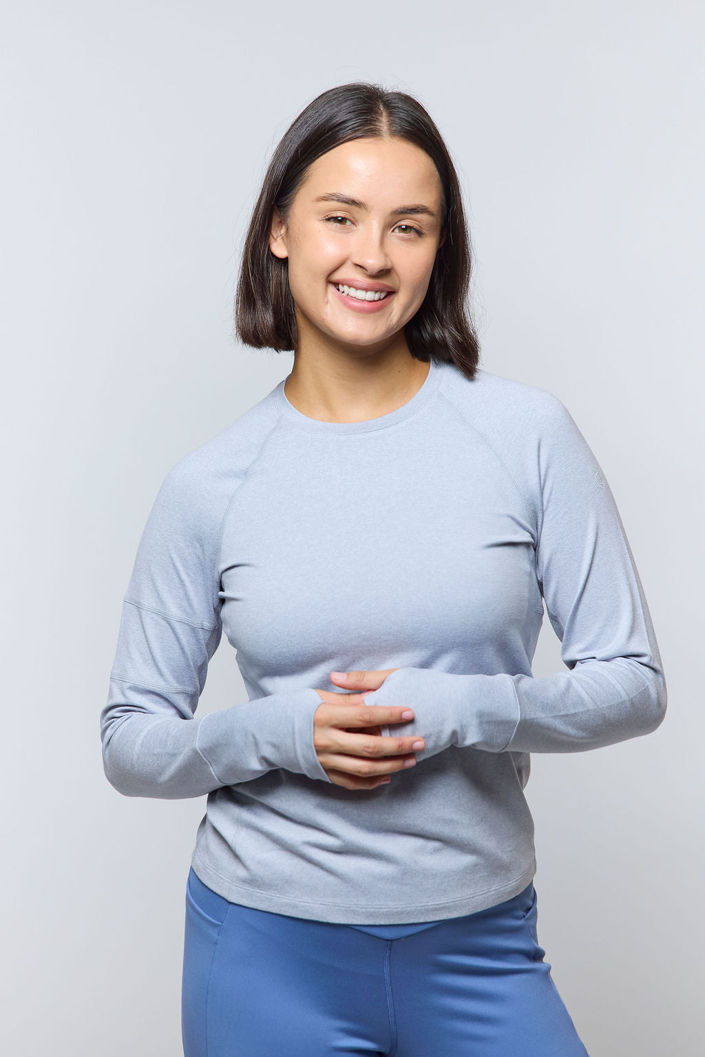 Women's Long Sleeve Athletic Top Moisture Wicking Performance Shirt - Image 3