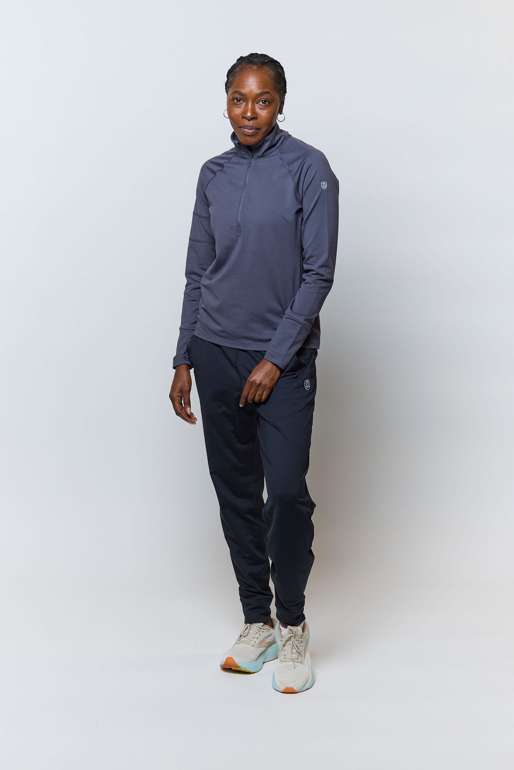 Valia Women's Athletic Jogger Pants in Black for Training - Image 9