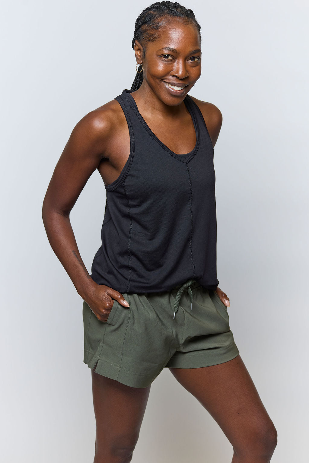 Mesh Racerback Training Tank Top for Women Sweat-Wicking Athletic - Image 6