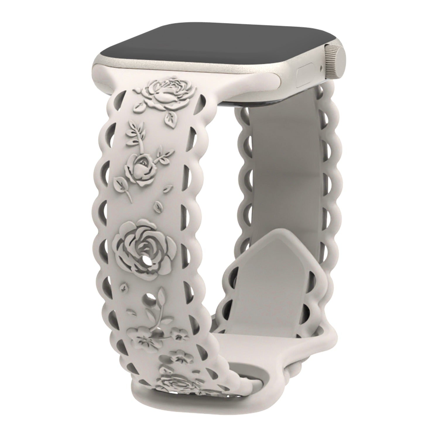 Rose Silicone Band
