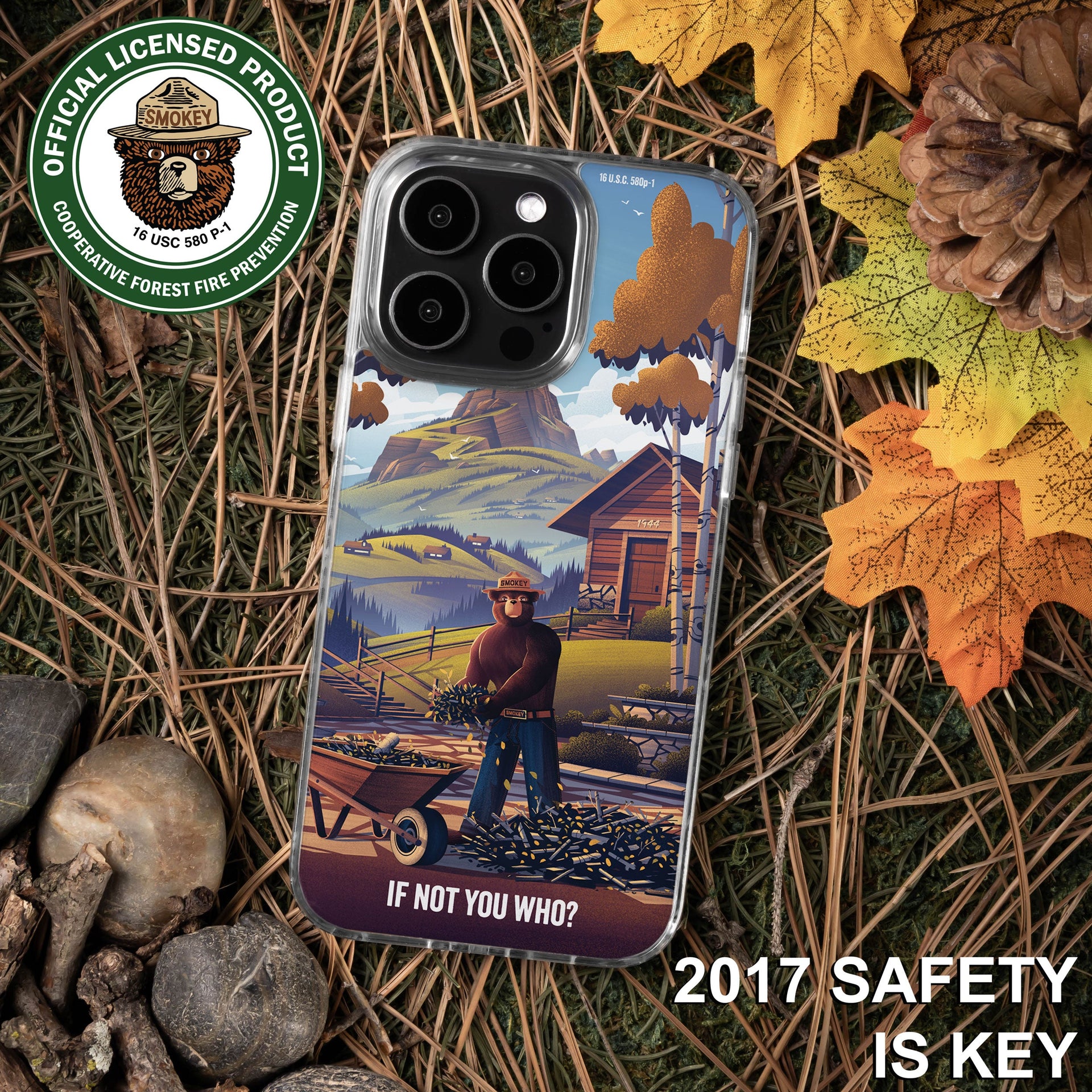 Smokey Bear Classic HD Apple iPhone 11 Series Phone Case