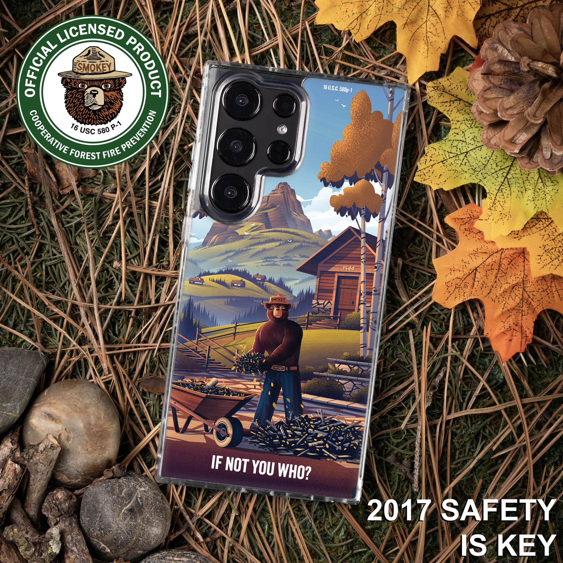 Smokey Bear Classic HD Samsung Galaxy S21 Phone Case