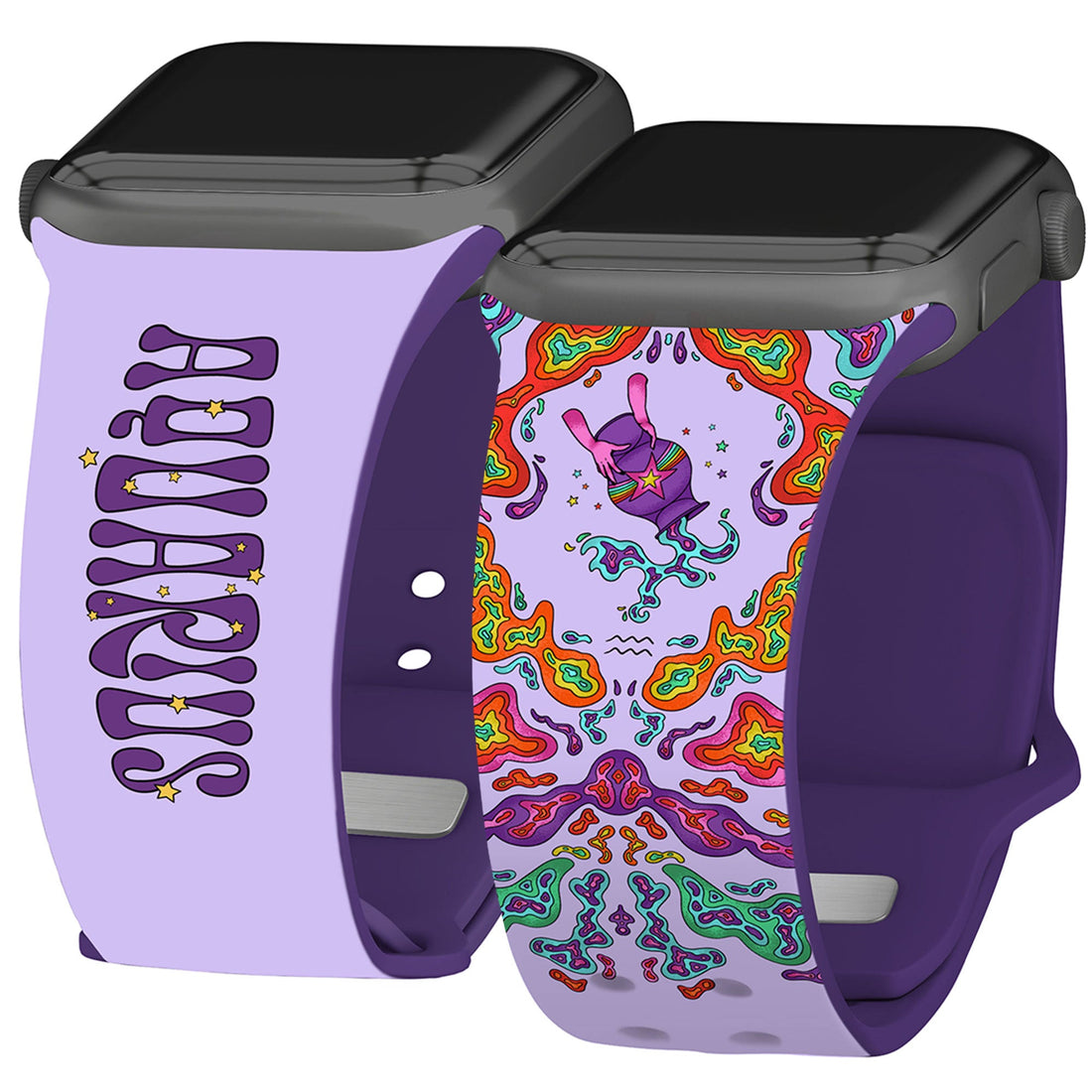 Zodiac Collection HD Apple Watch Band with Psychedelic Art