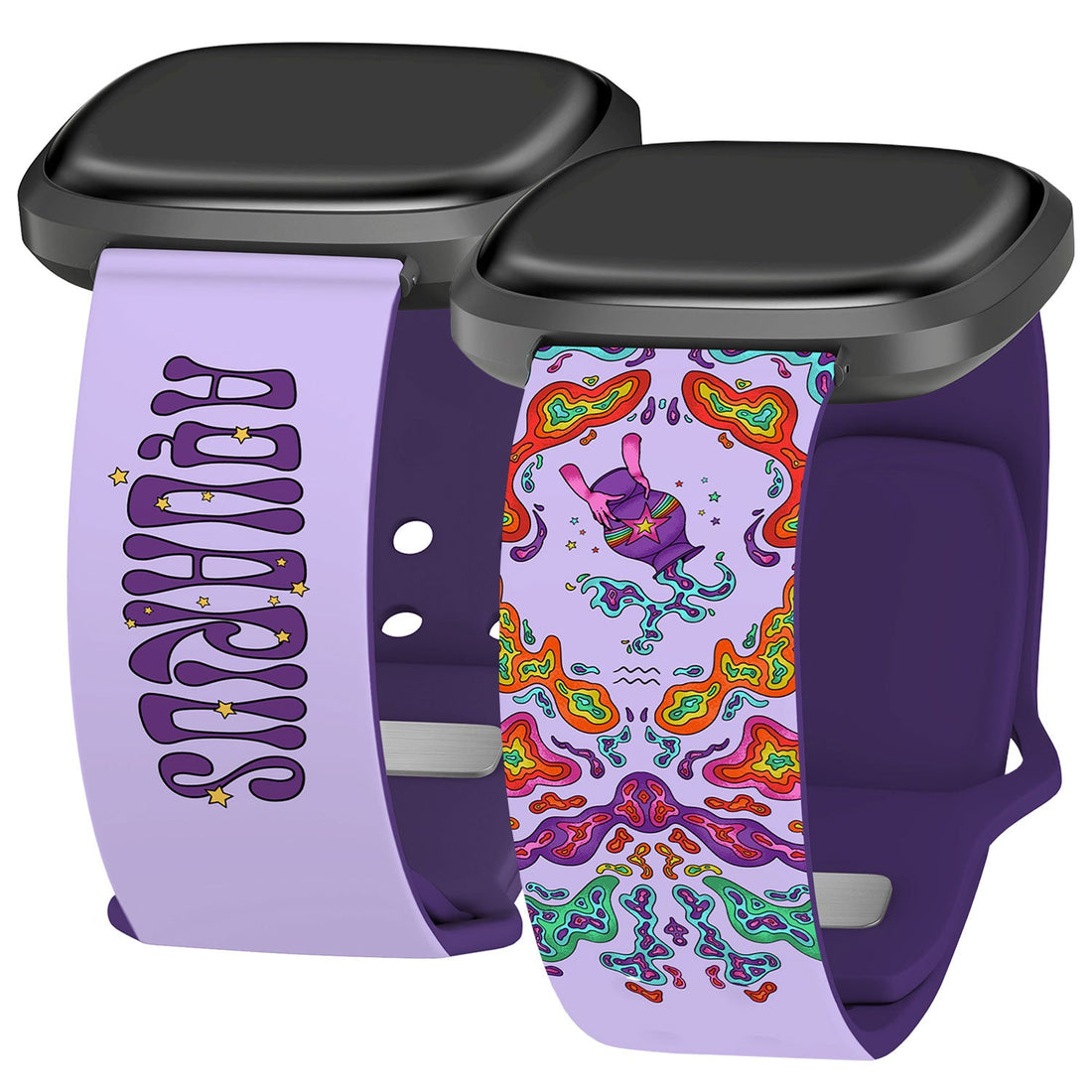 Zodiac Collection Printed Watch Band for Fitbit Versa 3 & Sense 1