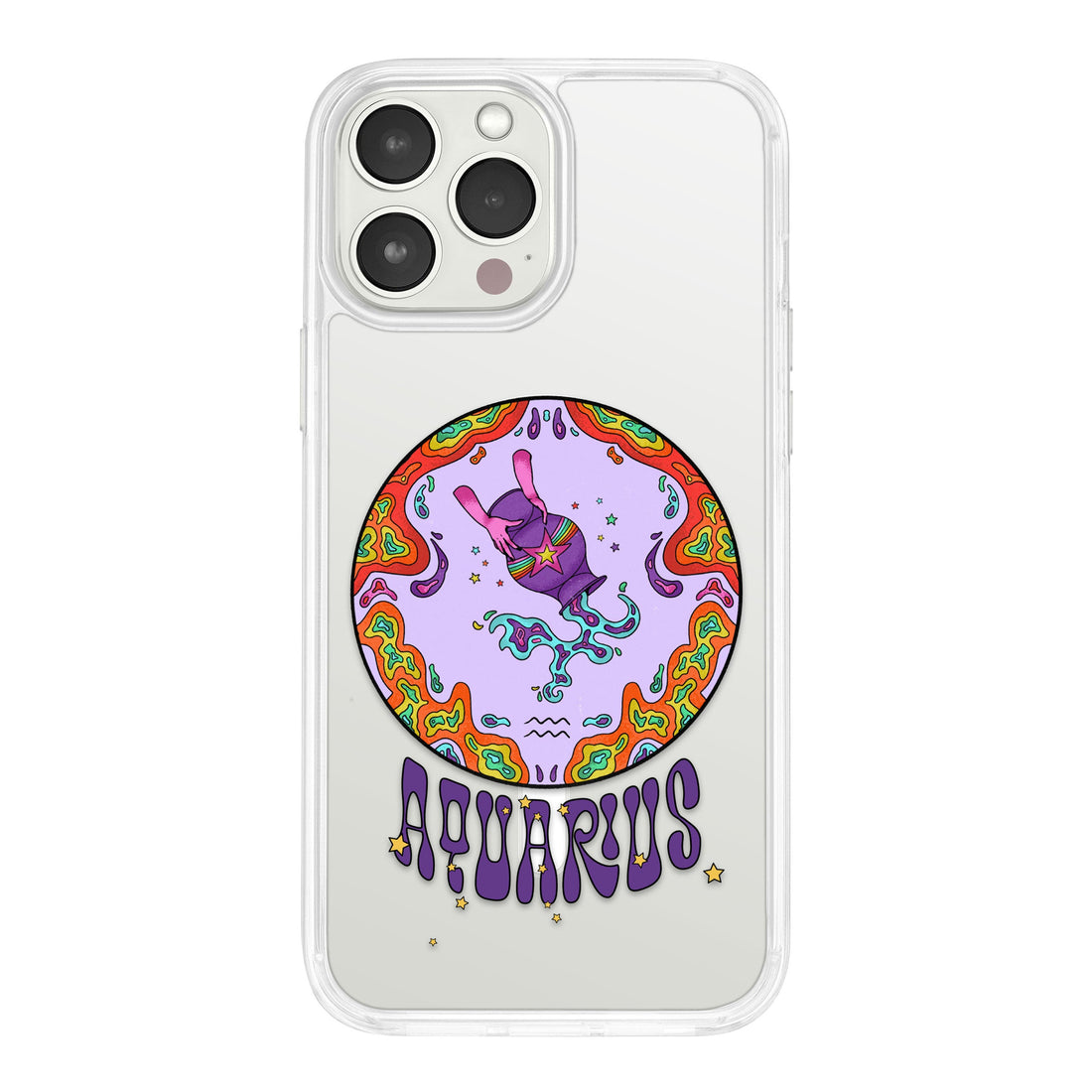 Zodiac Collection Clear Case for iPhone 13 13 Pro 13 Pro Max