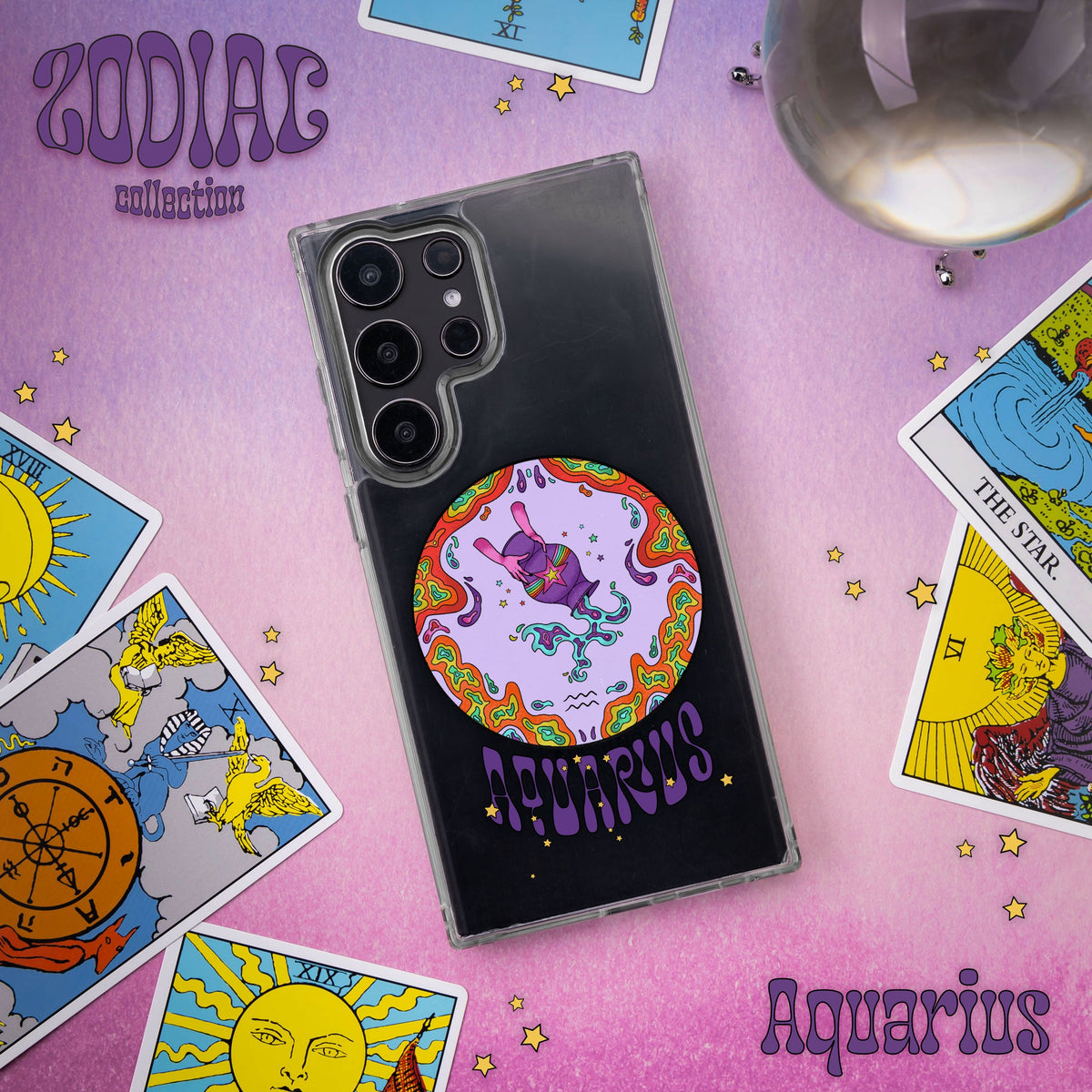 Zodiac Collection Samsung Galaxy S22 Case - Bohemian Abstract Art