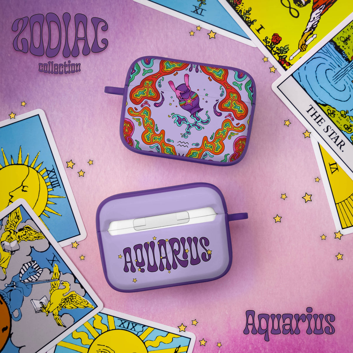 Zodiac Collection Protective Case for Apple AirPods Pro 1 & 2