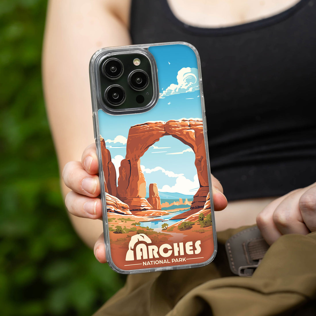 National Parks Arches HD Apple iPhone 12 Series Mag-Safe Phone Case