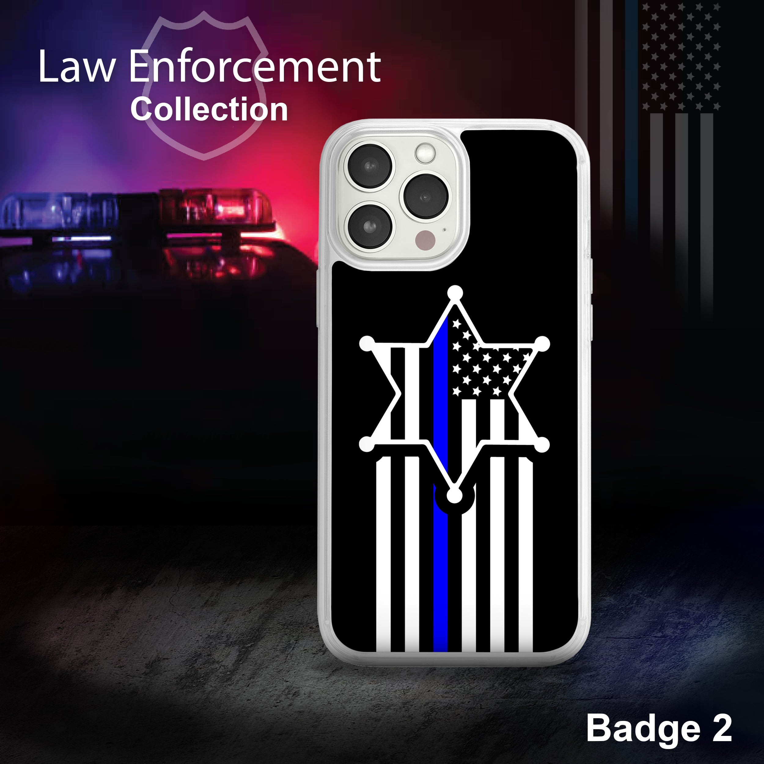 Law Enforcement HD Mag-Safe Phone Case for iPhone 14 Series