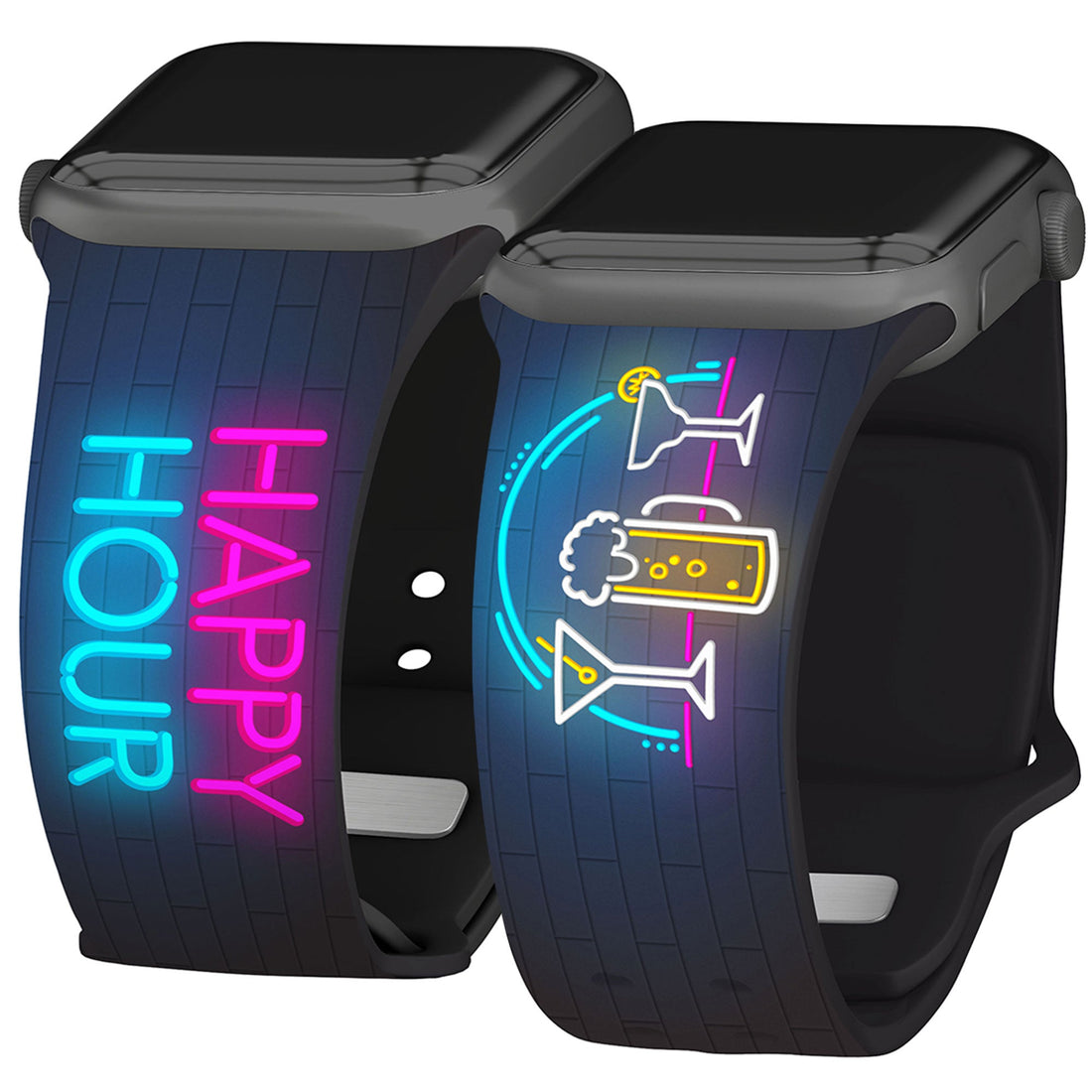 Wine, Beer & Booze HD Print Apple Watch Band