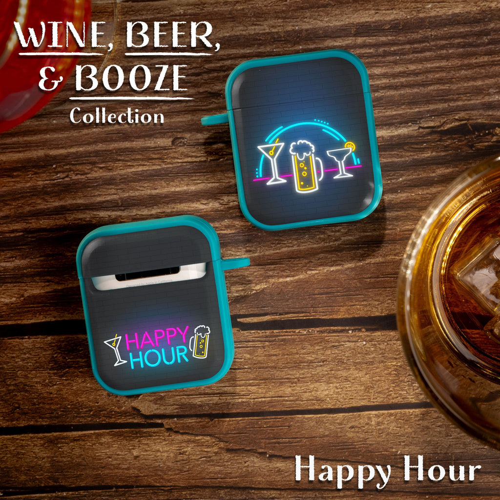 Wine Beer Booze HDX Protective Case for Apple AirPods Gen 1 2