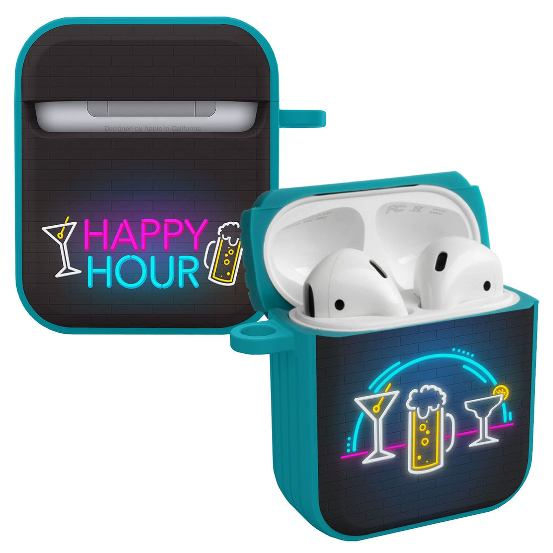 Wine Beer Booze HDX Protective Case for Apple AirPods Gen 1 2