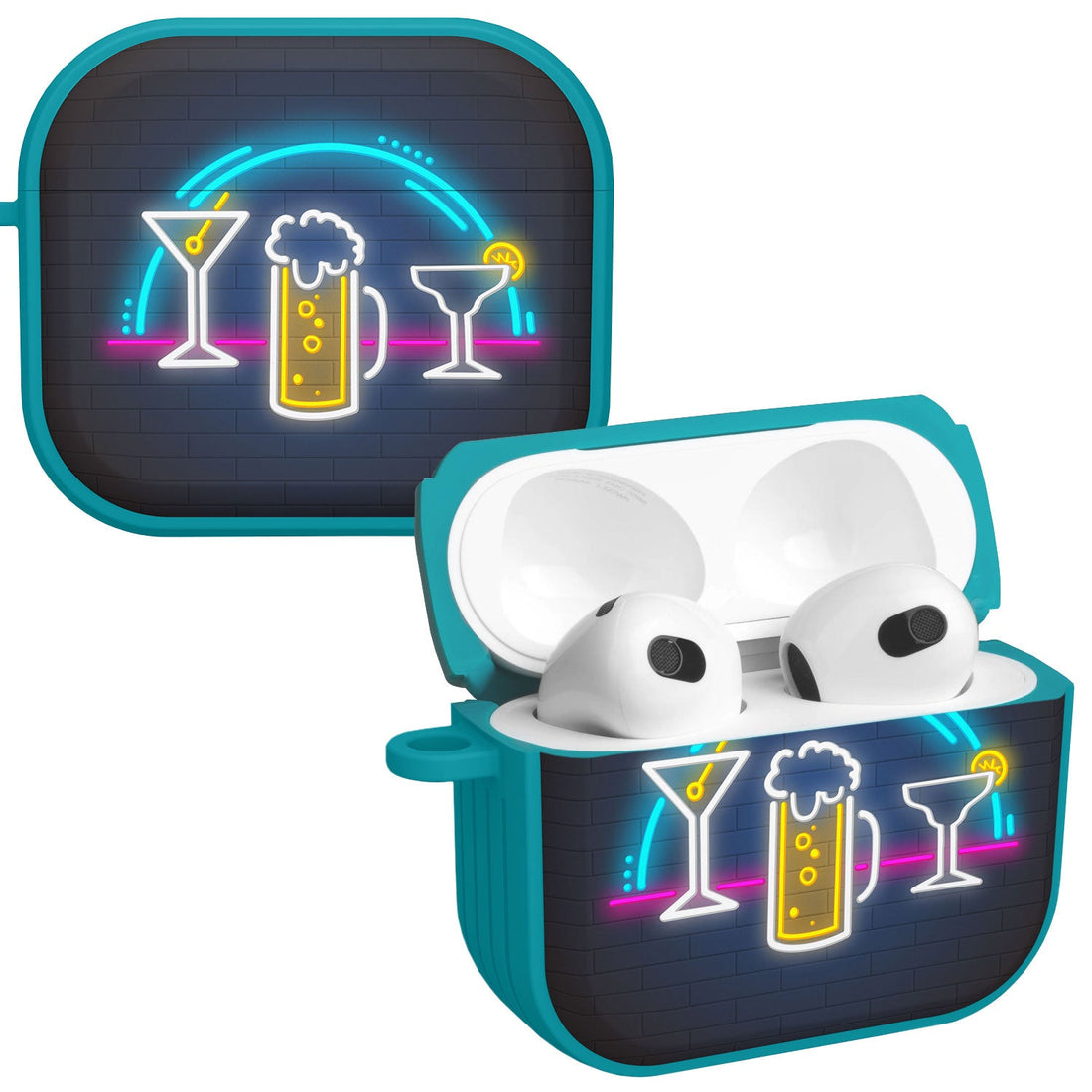 Wine Beer Booze HDX Protective Apple AirPods Gen 3 Case Cover
