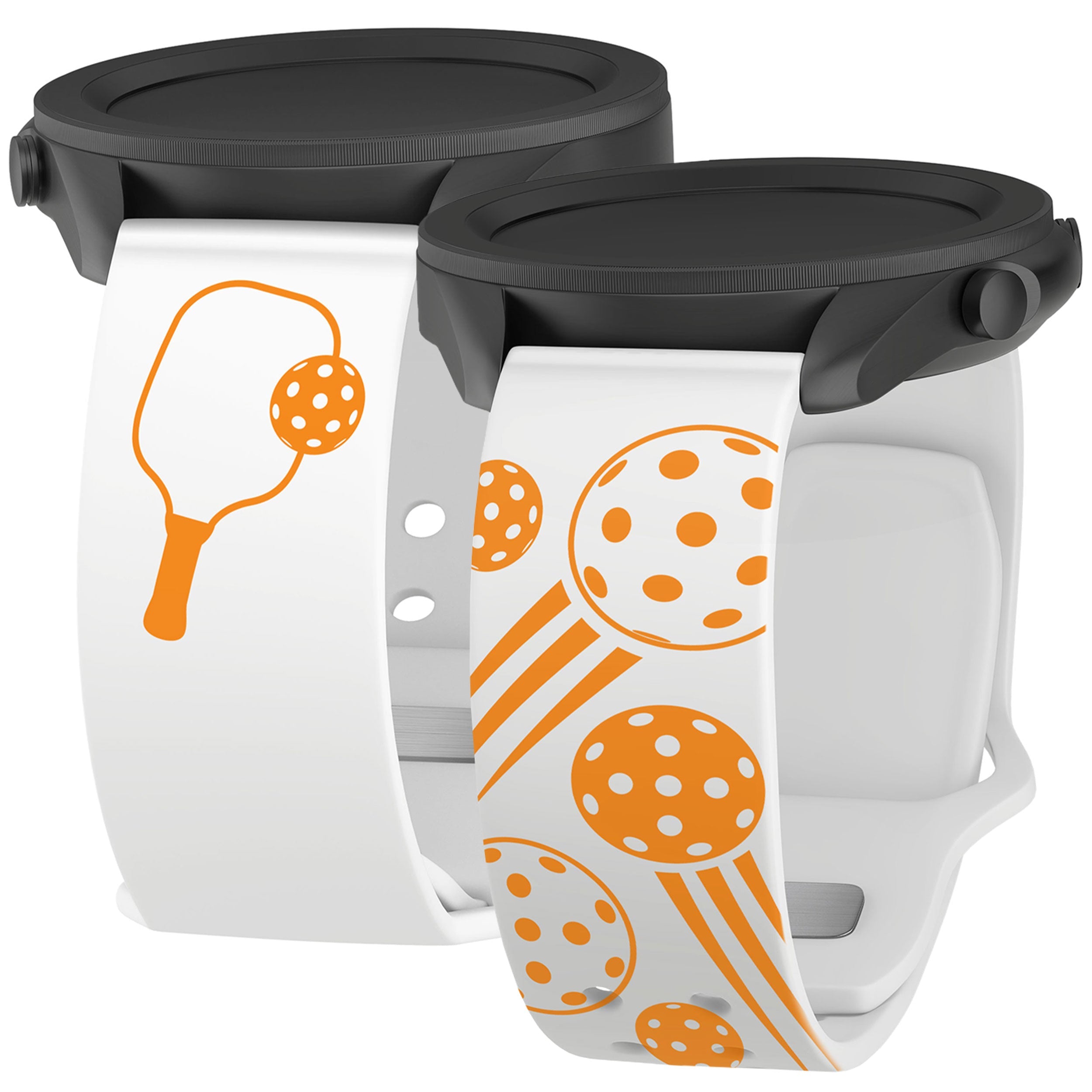 Pickleball Brights HD  Watchband for Samsung, Garmin, Fossil, and More