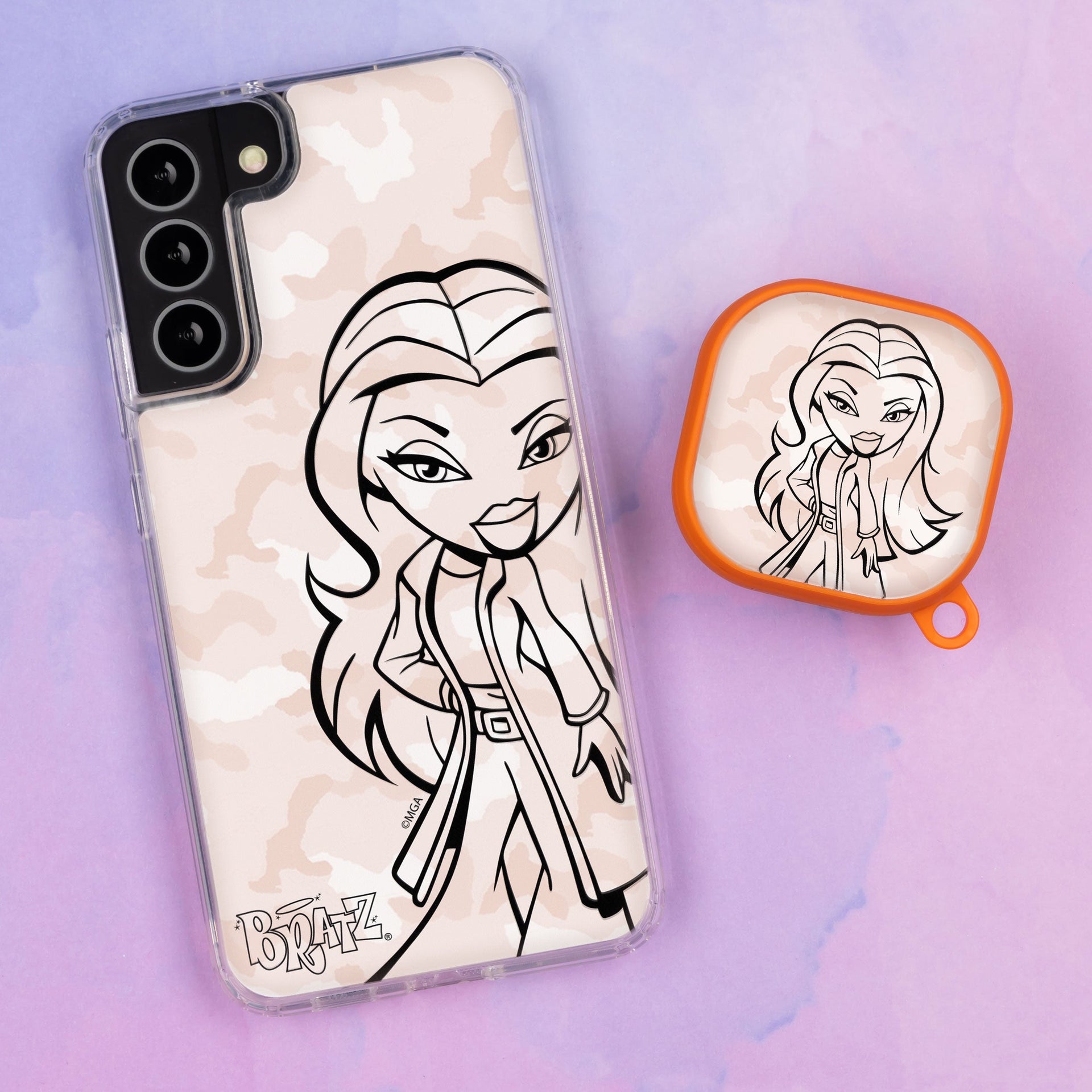 Bratz® Passion For Fashion HD Samsung Galaxy S22 Series and Buds Pro Combo Package
