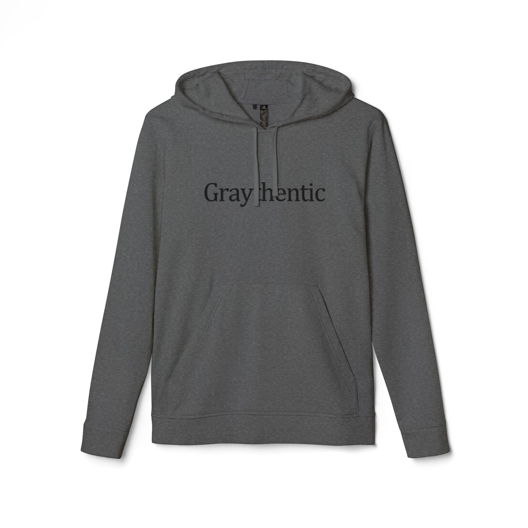 Unisex Fleece Pullover Hoodie in Red, Dark-Gray and White