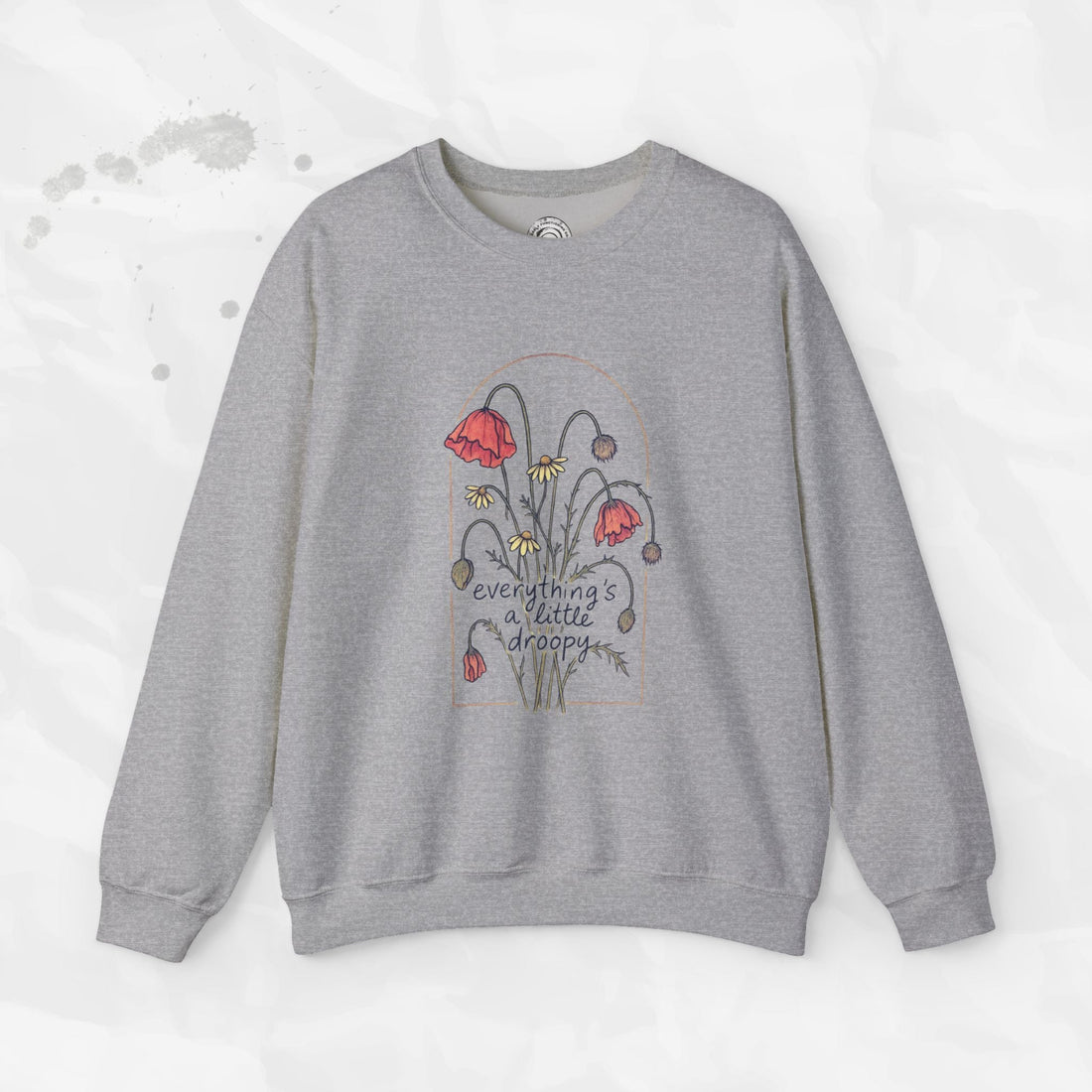 Everythings a Little Droopy - Crewneck Sweatshirt