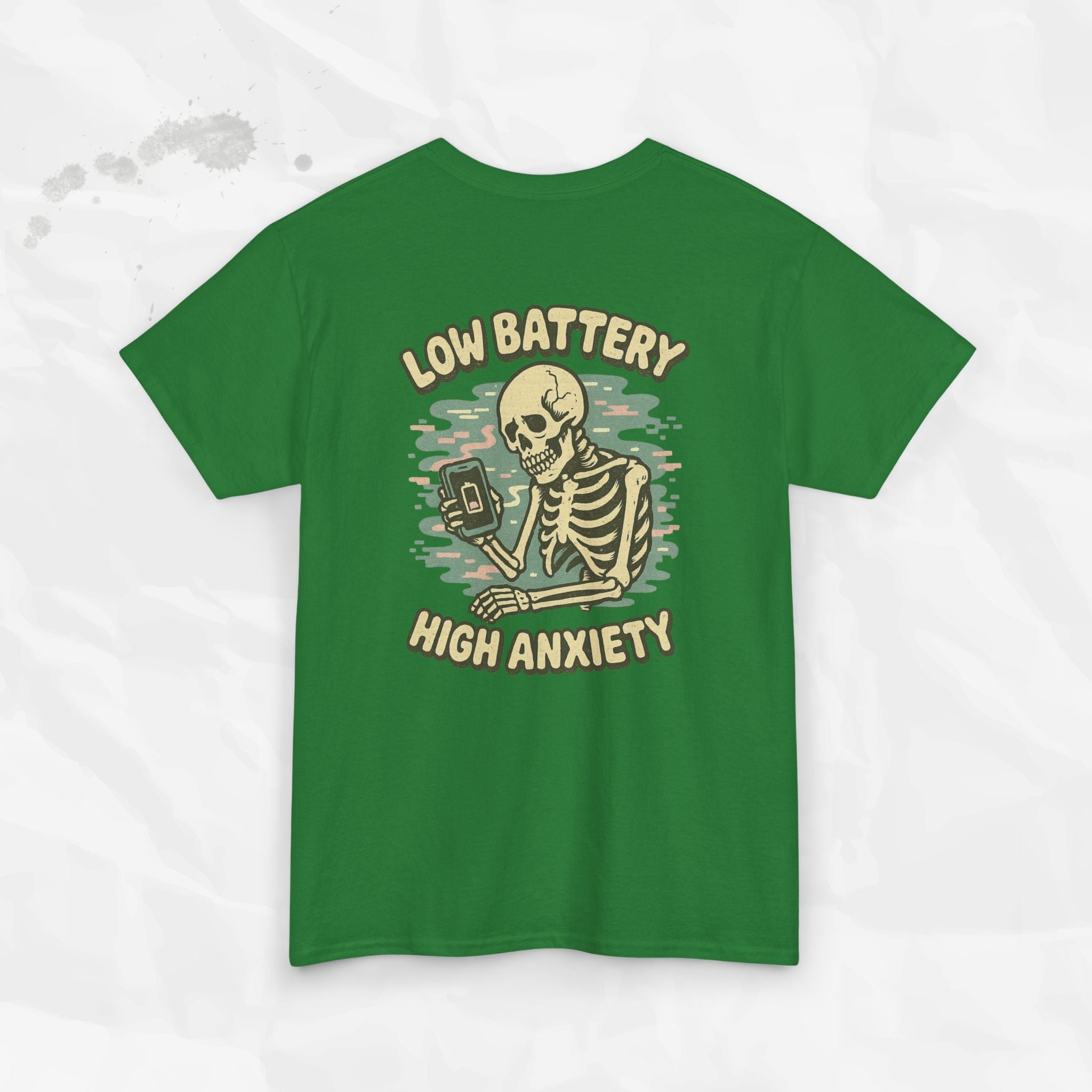 Low Battery High Anxiety - T-Shirt