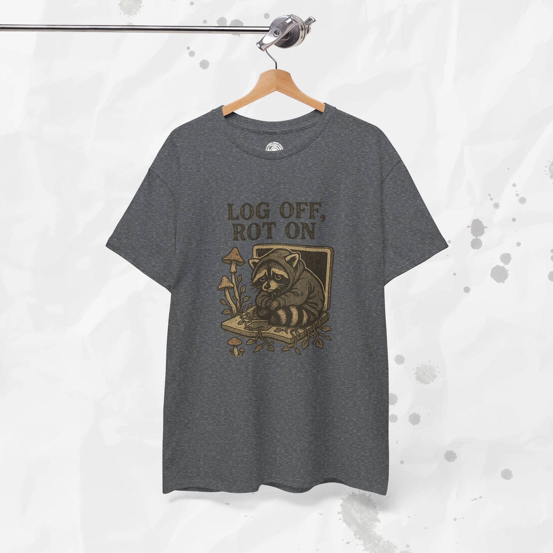 Log Off, Rot On - T-Shirt