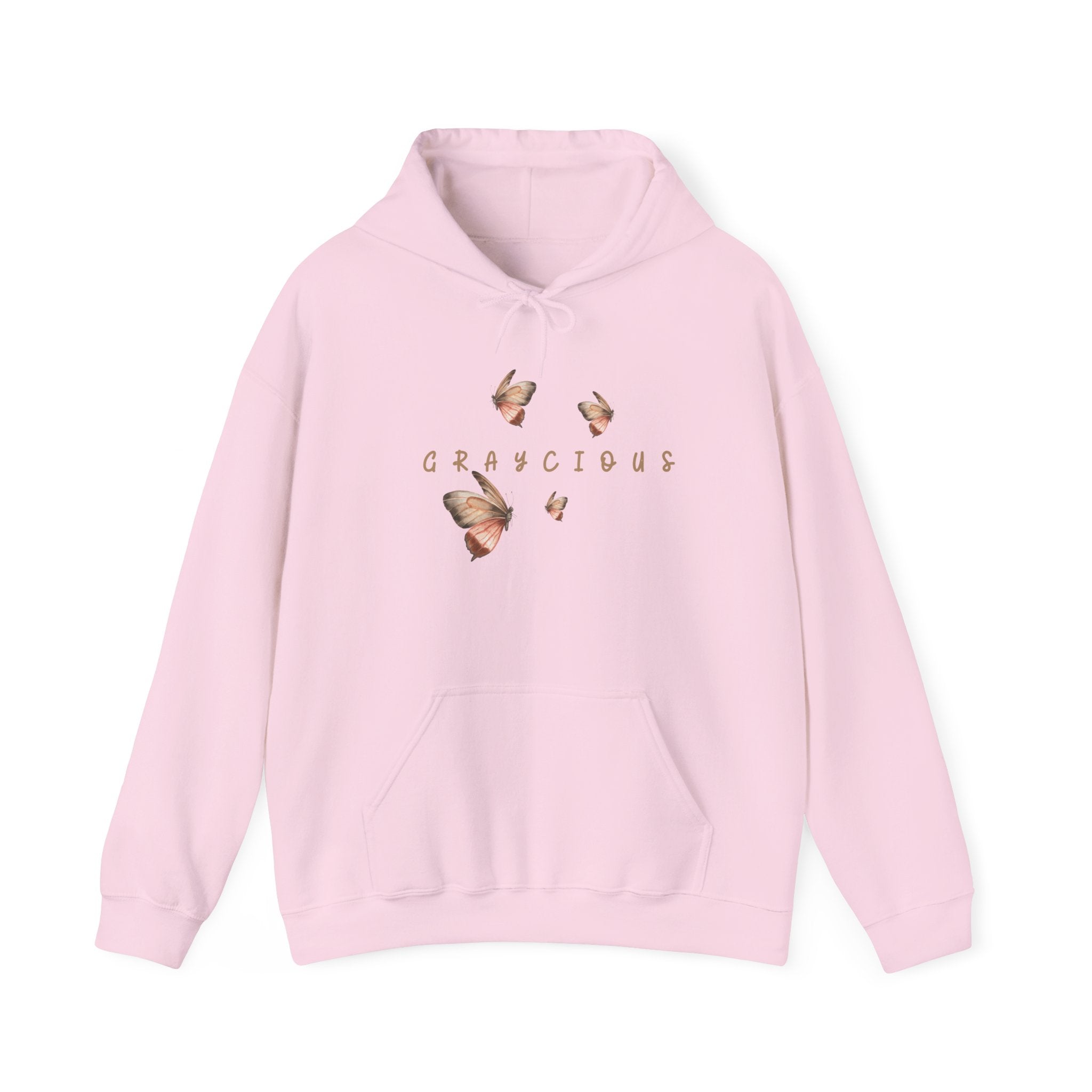 Butterfly Graphic Unisex Hoodie - Cozy Nature Inspired Sweatshirt