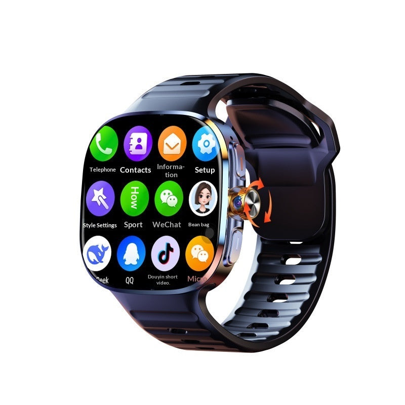 Smart 5G ESIM-enabled Multi-function Large-screen Smartwatch Phone