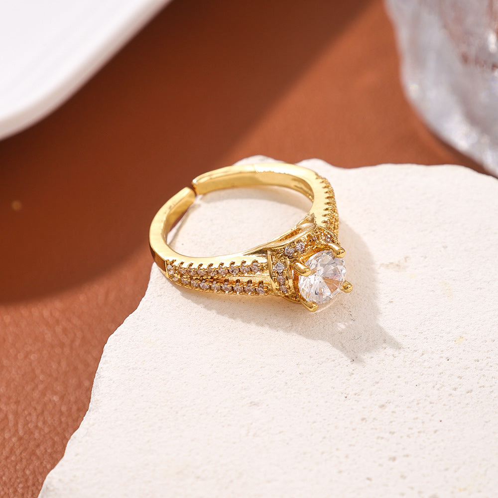 Women's High-end Open Casual Index Finger Ring