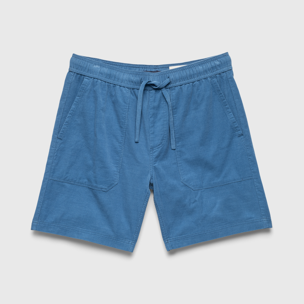 Tyler Corduroy Short - Blue