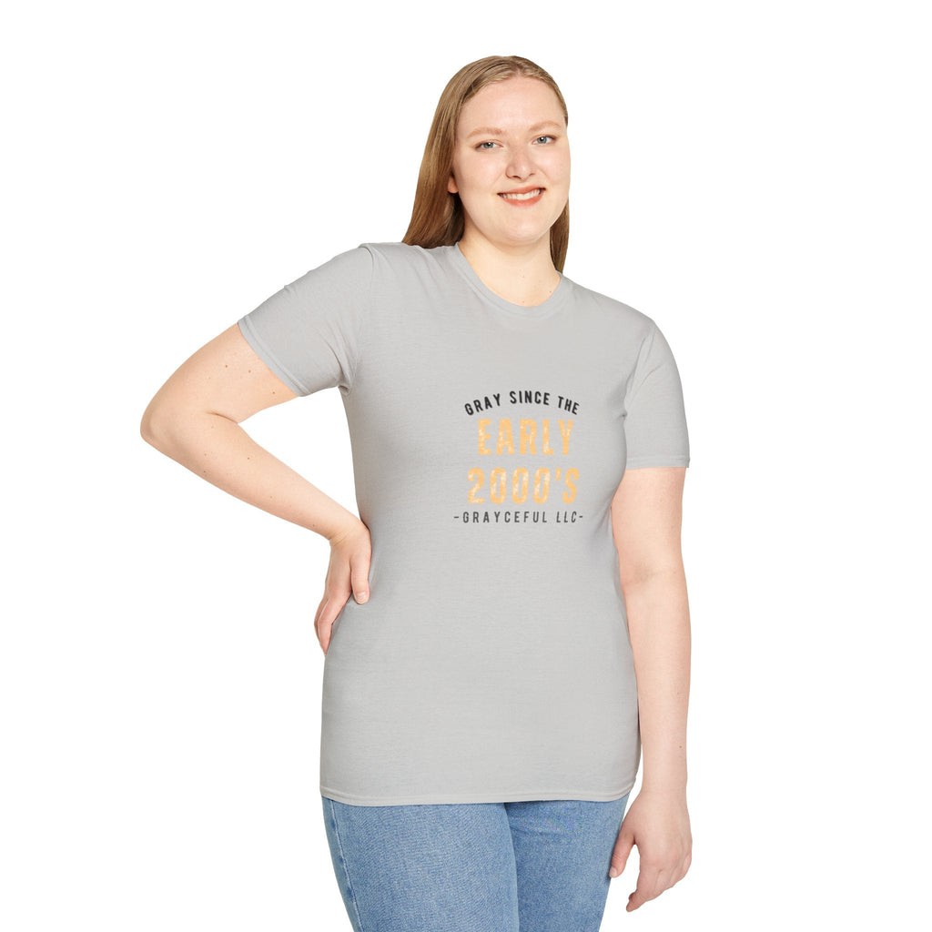 Unisex Softstyle Cotton Crewneck T-Shirt: Minimalist Casual Tee