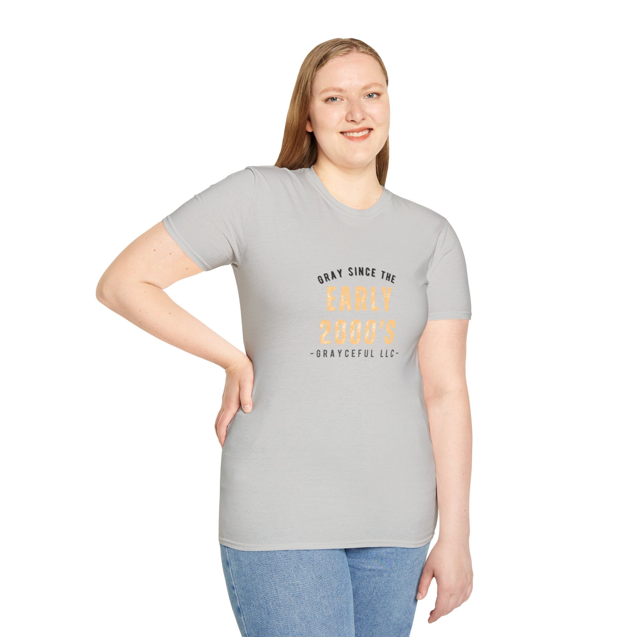 Unisex Softstyle Cotton Crewneck T-Shirt: Minimalist Casual Tee
