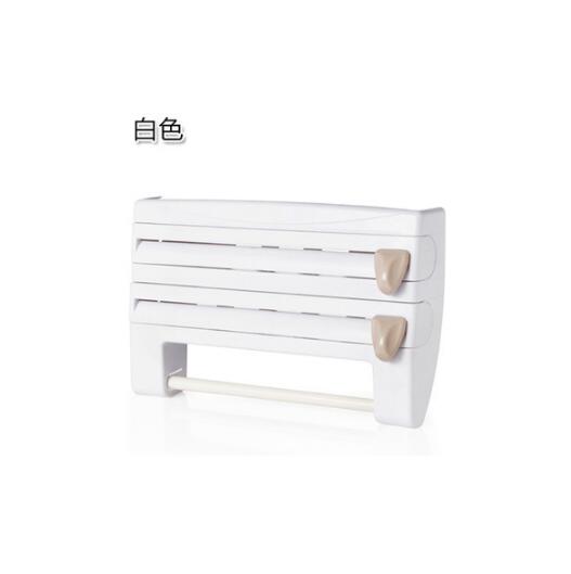 4-in-1 Wall Mounted Kitchen Roll Holder Dispenser for Foil and Film
