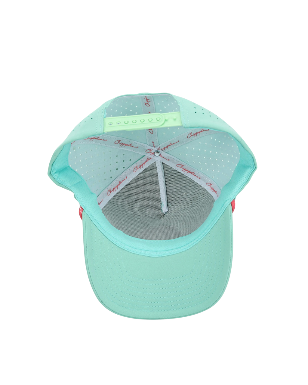 Mint Green Rope Hat - Chippopotamus Pink