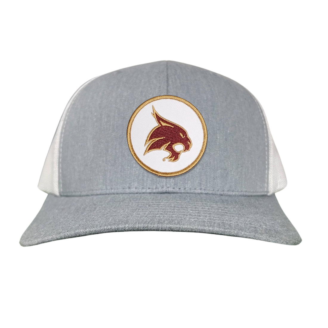 Texas State University Bobcat Supercat Circle Patch Snapback Hat