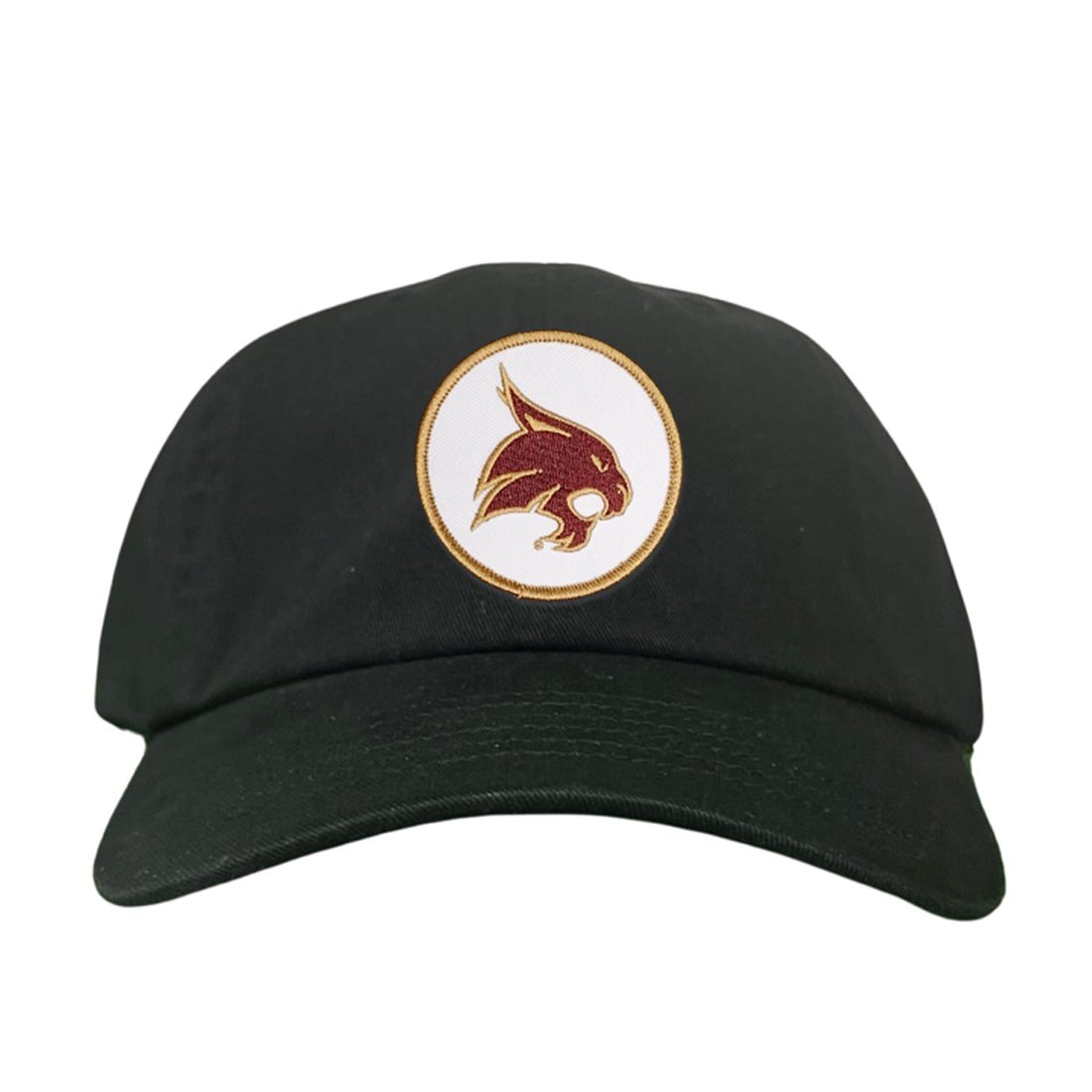 Texas State University Bobcat Supercat Circle Patch Snapback Hat