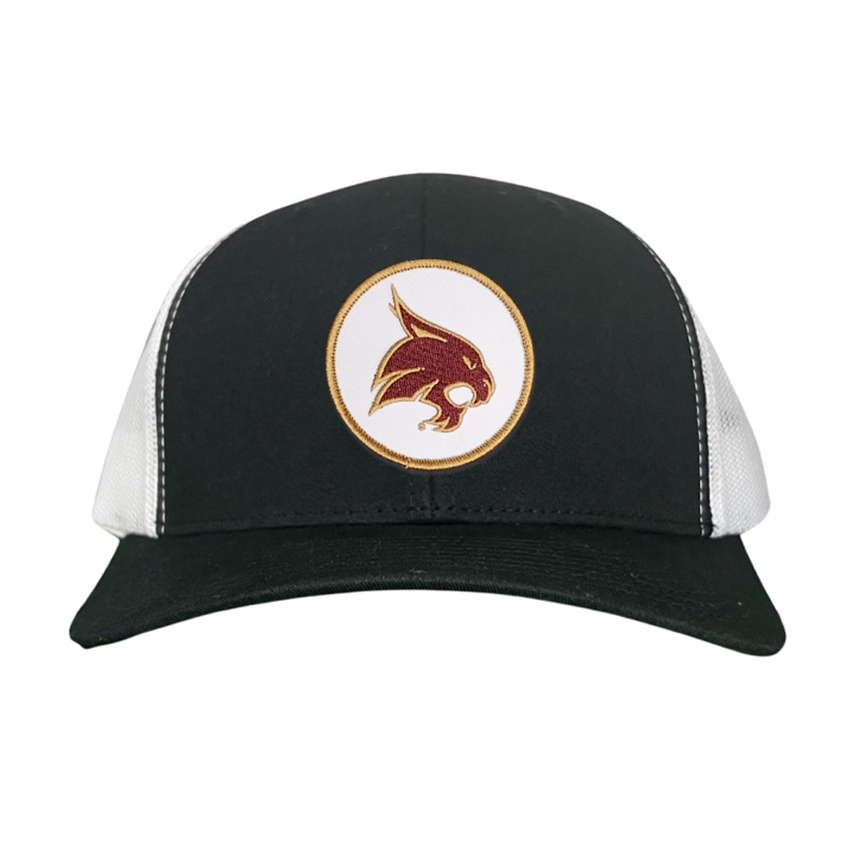 Texas State University Bobcat Supercat Circle Patch Snapback Hat