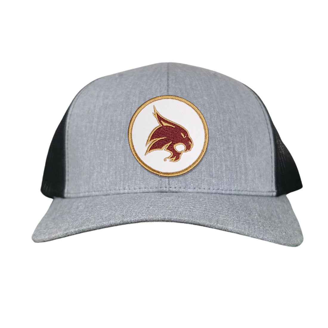 Texas State University Bobcat Supercat Circle Patch Snapback Hat
