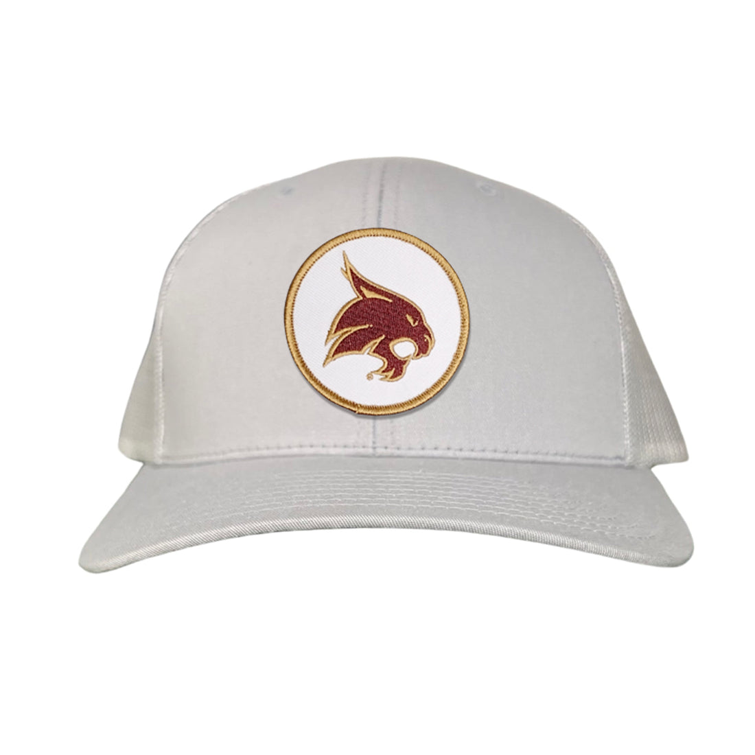 Texas State University Bobcat Supercat Circle Patch Snapback Hat