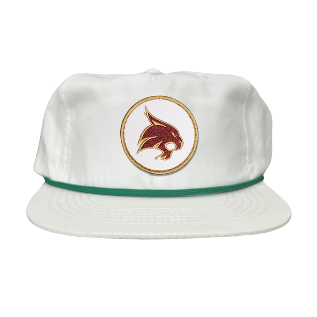 Texas State University Bobcat Supercat Circle Patch Snapback Hat