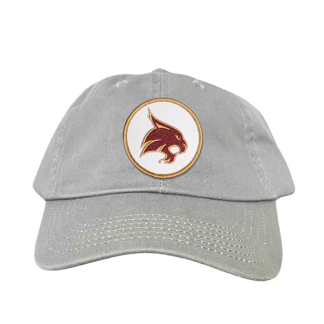 Texas State University Bobcat Supercat Circle Patch Snapback Hat