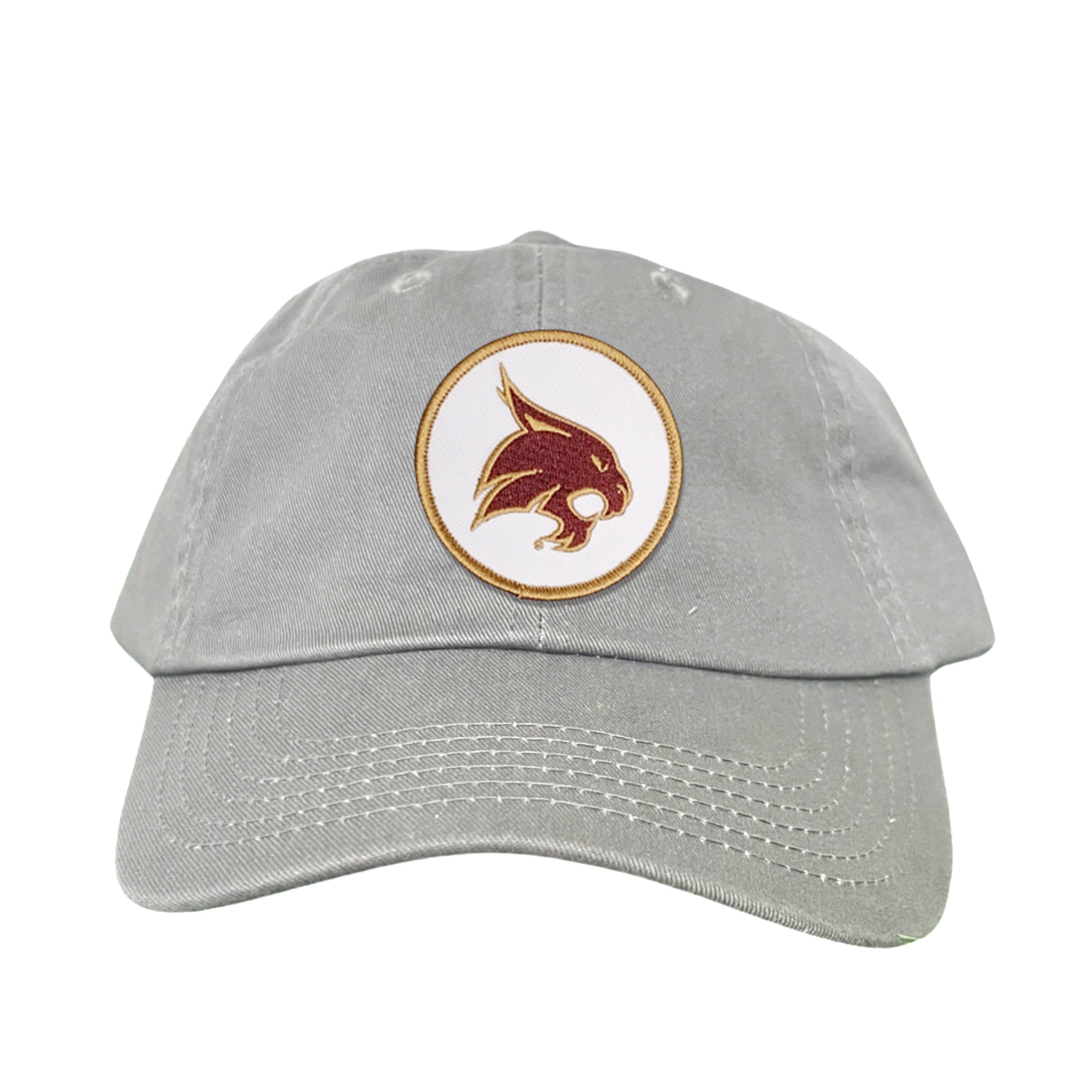 Texas State University Bobcat Supercat Circle Patch Snapback Hat
